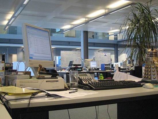 My desk. Circa 2008