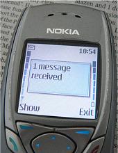 SMS message