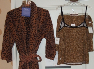 Leopard print clothing