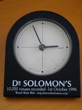 Dr Solomon's virus clock