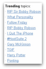 Gary McKinnon hits Twitter's trending topics