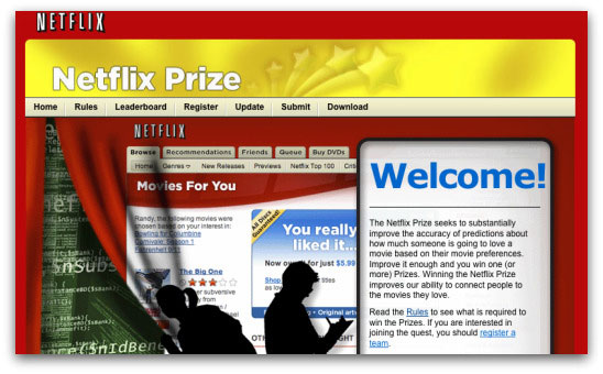 Netflix prize webpage