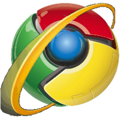 IE Chrome Logo mashup