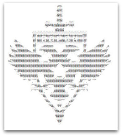Voron ASCII art