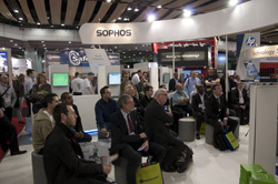 Sophos booth at InfoSec Europe 2010