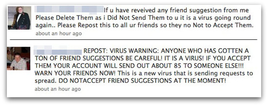 Facebook friend suggestions security scare