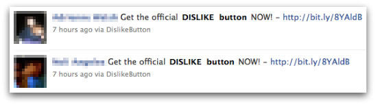 Get the official dislike button NOW