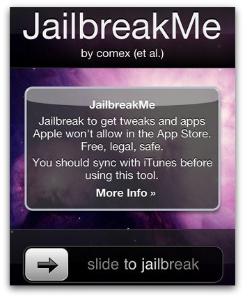 JailBreakMe website