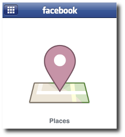Facebook Places screenshot