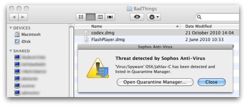 Sophos Anti-Virus for Mac home edition