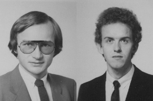 Jan Hruska and Peter Lammer in the 1980s