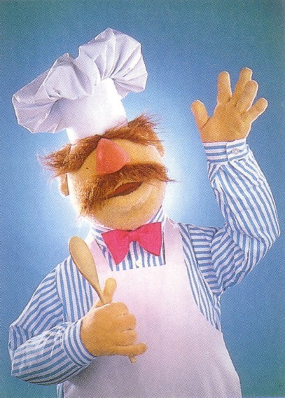 Swedish chef.