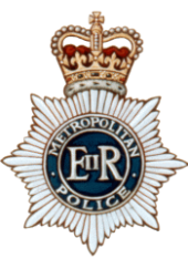 Metropolitan police badge