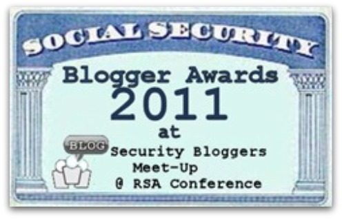 Social Security blogger awards