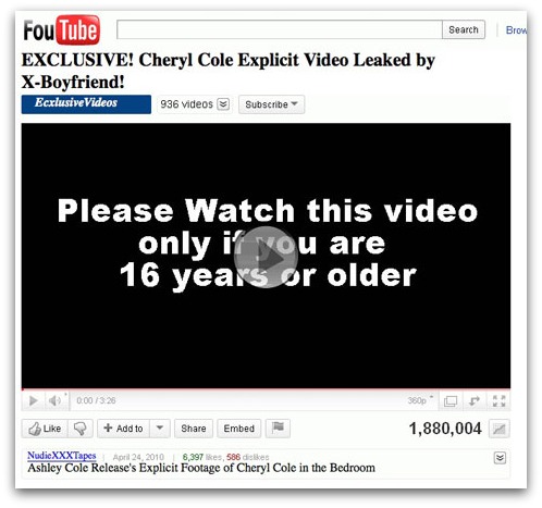 EXCLUSIVE! Cheryl Cole Explicit Video Leaked by X-Boyfriend