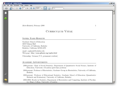 CV PDF decoy