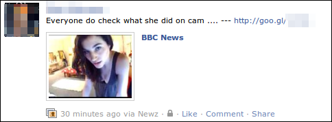 BBC News Facebook scam