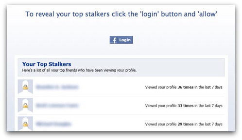 Who are your top stalkers?