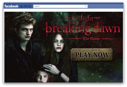 Twilight Breaking Dawn on Facebook