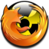 Nuclear Firefox logo