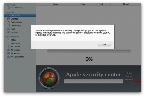 Mac malware attack