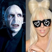 Lord Voldermort and Lady Gaga