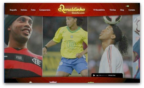 Ronaldinho website