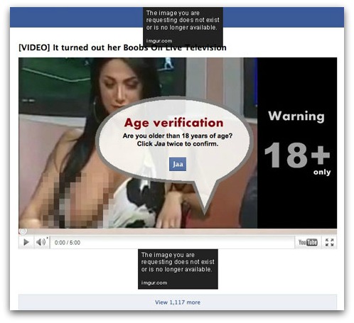 Yeahh!! It happens on Live Television! Marika Fruscio Facebook scam