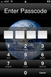 Passcode entry