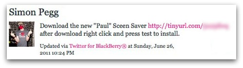 Download the new Paul Sceen Saver [LINK] after download right click and press test to install.