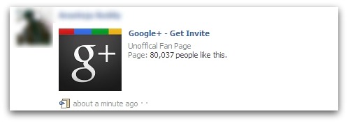 Google+ Invite scam
