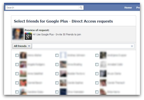 Google+ Invite scam