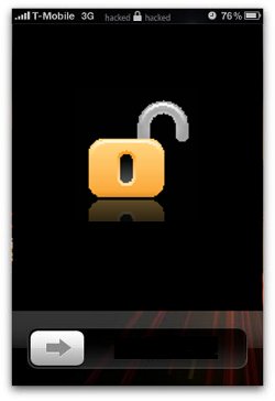 iPhone with unlock icon