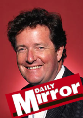 Piers Morgan, former editor of the Mirror