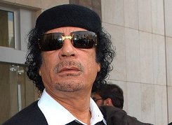 Creative Commons photo of Gaddafi courtesy of James Gordon