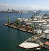 Kobe shipyard