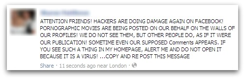 Movie hoax on Facebook