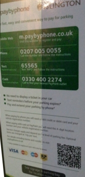 Islington Parking QR Code