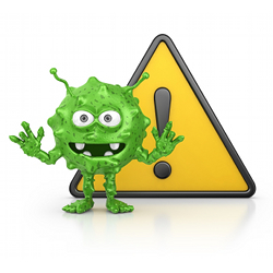 Virus warning
