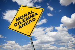 Moral dilemma ahead