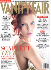 Vanity Fair cover of Scarlett Johansson