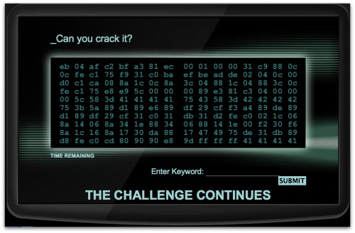 GCHQ's can you crack it website