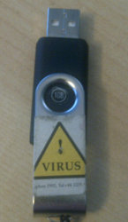 Virus USB key