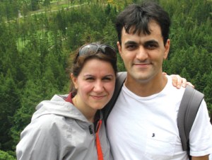 Saeed Malekpour and his wife, Dr. Fatemeh Eftekhari courtesy of iranian.com