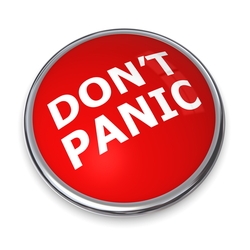Shutterstock image of Dont Panic