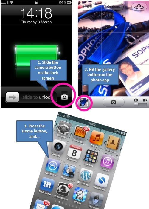 How to unlock an iPhone