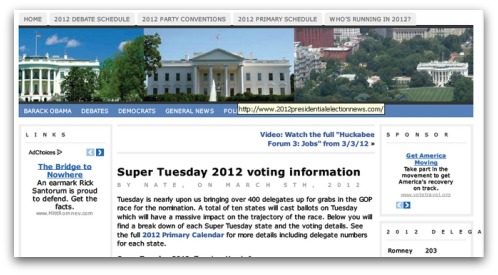 Super Tuesday 2012 voting information PDF